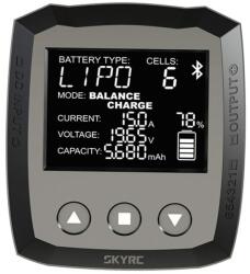 Yunique Rc modell B6 Nano 320W 15A Bluetooth alkalmazástöltő BC444 Lipo akkumulátorokhoz