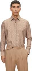 HUGO BOSS Риза Boss Men's Jim Kent Long Sleeve Plain Shirt - Beige
