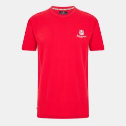 AQUASCUTUM Тениска AQUASCUTUM Logo T-Shirt - Red/White