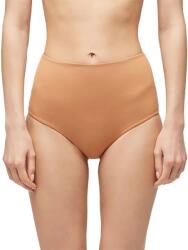 SUNDEK High-waisted culotte briefs bikini bottom - Brown (Earth)