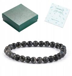  Női karkötő természetes kőből 6mm Univerzális 18cm Labradorit (TEL00042)