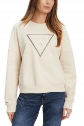 GUESS Bézs női pulóver strasszokkal Rachele L (W5YQ04KC8I0)