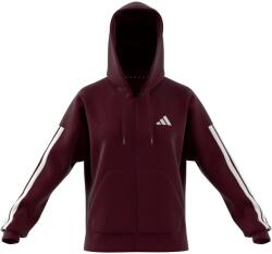Adidas Дамски суичър Adidas Essentials 3 Stripe Zip Track Hoodie Womens - Ruby