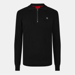 HUGO Горнище с цип HUGO Sastoro 1/4 Zip Top - Black 001