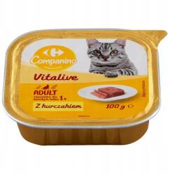 Carrefour Companino Vitalive macskaeledel csirkehússal 100 g
