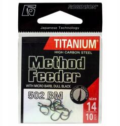 Robinson Haczyki Titanium Method Feeder 502 nr10 10szt (02-P-502BM-10)