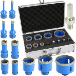 CATA Gyémántfúró Készlet Gres Lyukasztók 6-68MM (M22598)