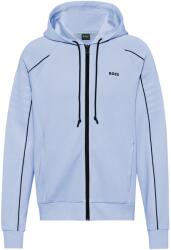 HUGO BOSS Суичър Boss Men's Saggy Green Full Zip Cotton Zip Hoodie - Open Blue 498