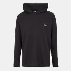 HUGO BOSS Суичър Boss Mens BOSS Bodywear Waffle Loungewear Hoodie with Logo Detail - Black 001
