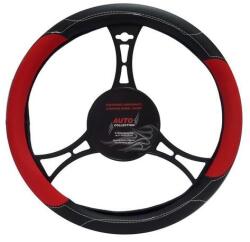 Jacky Auto Kormányvédő, fekete-piros 35-37cm