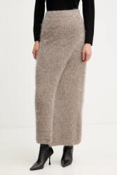 Marciano by Guess Marciano Guess szoknya gyapjúkeverékből AGNES bézs, maxi, ceruza fazonú, 5BGD02 5794Z - bézs XS