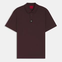 HUGO Блуза с яка HUGO Mens HUGO Deabono Short Sleeve Polo Shirt with Logo Detail - Open Brown 249