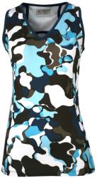 Original Penguin Golf Блуза с яка Original Penguin Golf Women's Abstract Print Short-Sleeve Performance Polo Shirt - Astral Night