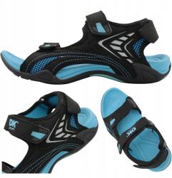 DK Női Szandál Könnyű Kényelmes Légáteresztő Nyárra Dk 3431 Blk/blue Méret 40 (DK 3431 BLK/BLUE)