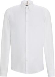 HUGO BOSS Риза с дълъг ръкав Boss Men's Liam Long Sleeve Oxford Shirt - White - sportihobi - 123,20 лв