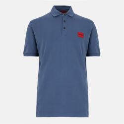 Hugo Блуза с яка Hugo Mens HUGO Deruso Short Sleeve Polo Shirt with Logo Detail and Ribbed Collar - Premium Cotton - Medium Blue 427