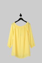 GUESS Sárga Vállmentes Ruha (L) (594579)