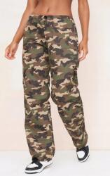 Prettylittlething Többszínű Moro Nadrág Egyenes Szárú Gumis Prettylittlething 38