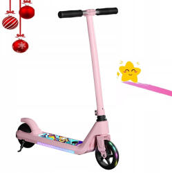  Lányok Elektromos roller gyerekeknek 100W 10km/h 60kg rózsaszín (Hulajnoga elektryczna dla dzieci)
