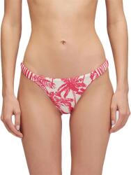 SUNDEK Halle tropic savannah fixed-waist briefs bikini bottom - Pink (Pitaya)