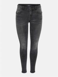 Noisy May Дънки Noisy May Women's Shaper Skinny Jeans - Dark Grey Denim