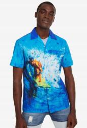 Desigual Kék Ing Print Gombok (s) (588199)
