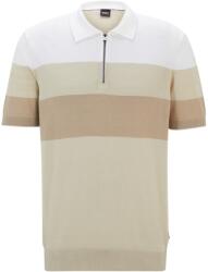 Boss Блуза с яка Boss Men's Trieste Knitted Short Sleeve Polo Shirt - Light Beige 271