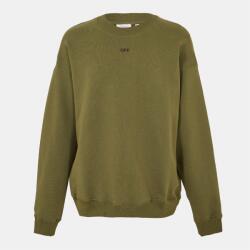 Off White Блуза Off White Men's Skate Relaxed Fit Crew Sweatshirt - Moss/Black