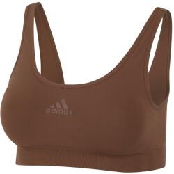 adidas Sport Active Seamless Micro Stretch Scoop Lounge Bra - Toasted Mocha