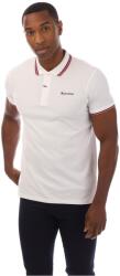 AQUASCUTUM Блуза с яка AQUASCUTUM Logo Polo Shirt - White/Navy