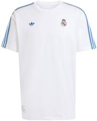 adidas Мъжка тениска Adidas Real Madrid Icon T-Shirt 2025 2026 Mens - White/Blue
