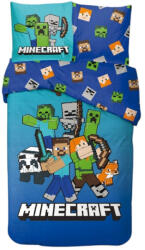 Minecraft Block World ágyneműhuzat 140×200cm, 65x65 cm - lord