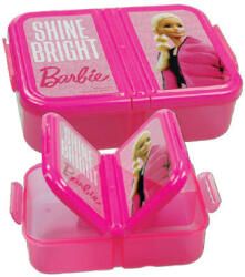 Barbie Shine Bright több rekeszes uzsonnás doboz, szendvicsdoboz - lord