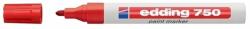 edding Marker cu vopsea, varf 2-4 mm, rosu, EDDING 750 (ED7502)
