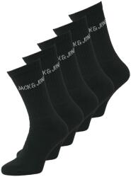 Jack and Jones Мъжки чорапи Jack and Jones Mens Regen 5 Pack Crew Socks Mens - Black