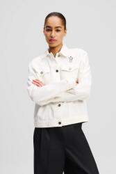 Karl Lagerfeld pamut farmerdzseki - fehér XL