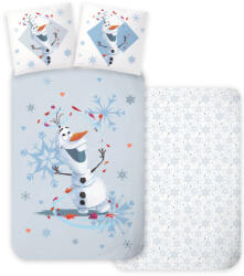 Jégvarázs Disney Jégvarázs Olaf gyerek, ovis ágyneműhuzat 100×135 cm, 40×60 cm