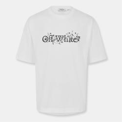 Off White Тениска Off White Men's - Flower Skate T-Shirt - White-Black