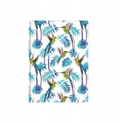 Biurfol A6-OS Jegyzetfüzet Nyomott Mintával, Cserélhető Betéttel Madár Kolibri (NNO-20-16)