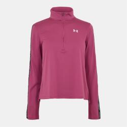 Under Armour Women's Tech Tape Zipped Long-Sleeve Performance Gym Top - Fuschia Dusk