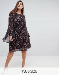 UNIQUE21 Fekete Ruha Mintás (48) (349377)