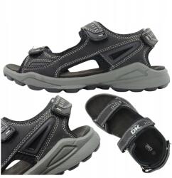 DK Férfi Szandálok Nyárra Kényelmes Könnyű Szabadtéri Dk 8137 Blk Méret 41 (8137BLK)