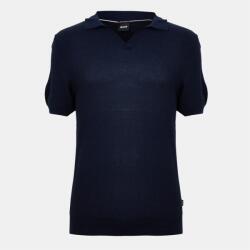 Boss Блуза с яка Boss Men's Tempio Fine Knit Short Sleeve Polo Shirt - Dark Blue 404