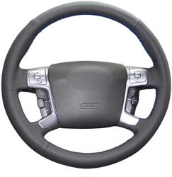  Ford Focus 3, Kuga bőr kormányvédő - méretpontos, varrható kivitel (KVFO3C)