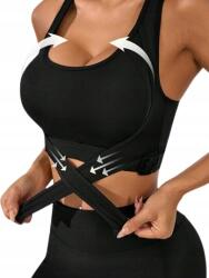 Shein Melltartó Fekete Sportos Melltartó