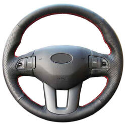  Kia bőr kormányvédő - méretpontos, varrható kivitel (KVKI1)