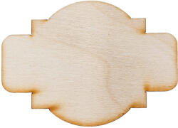 Loveart Fa tábla dekoráció rétegelt lemezből Loveart No. 6 Decoupage dekoráció (LVSK-1514)