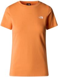 The North Face Дамска тениска The North Face Simple Dome Regular Fit T-Shirt Womens - Papaya