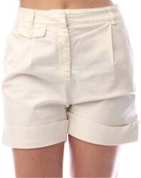 Boss Къси панталони Boss Women's Tasandriad High-Waisted Relaxed Fit Denim Shorts - Open White