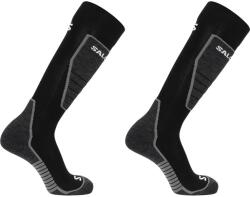 Salomon Мъжки ски чорапи Salomon Aces 2 Pack Ski Socks Mens - Black